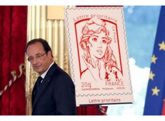 Una Femen simbolo della Francia
